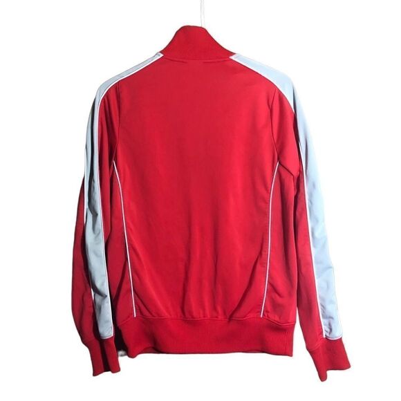 Ohio State University Red Nike Dri Fit Full Zip Long Sleeve Jacket. - Picture 3 of 4